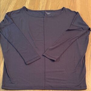 Athleta Deep Purple Long Sleeve Top